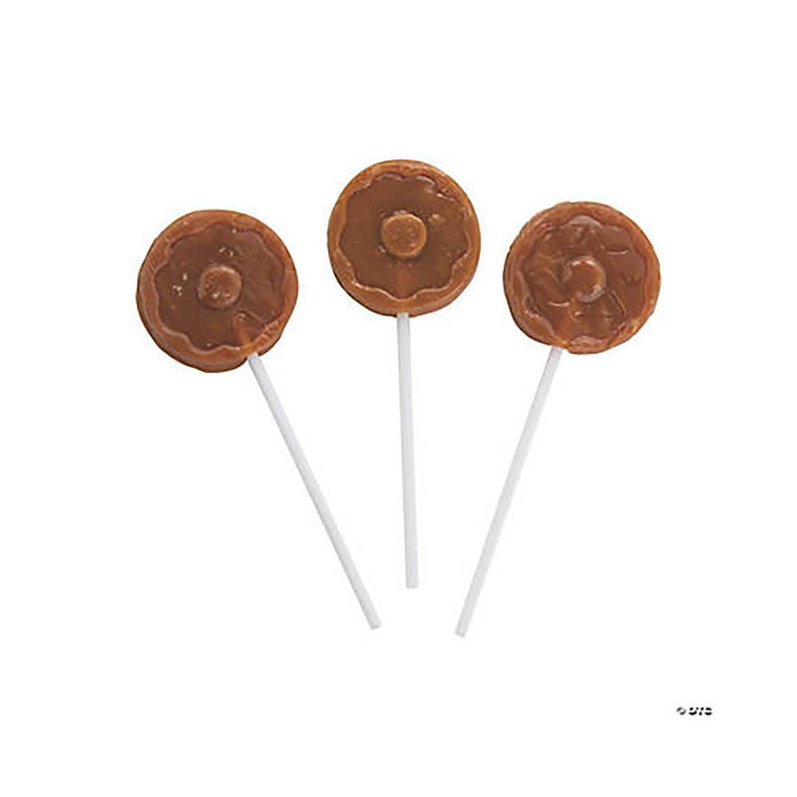 Donut Sprinkles Lollipops: 12-Piece Box - Candy Warehouse