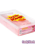 Dorval Sour Power Belts Candy - Pink Lemonade: 150-Piece Tub