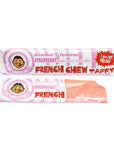 Doscher's French Chew Taffy Bars - Strawberry: 24-Piece Box