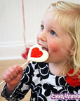 Double Hearts Lollipops: 12-Piece Bag