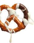 Funky Chunky Chocolate Pretzel: 8-Ounce Mini Canister