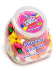 Dubble Bubble Assorted Chewing Gum Tabs: 390-Piece Desktop Tub