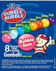 Dubble Bubble Assorted Colors 3/4-Inch Gumballs: 1900-Piece Case