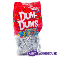 Dum Dums Silver Party Pops - Tropical Berry: 75-Piece Bag - Candy Warehouse