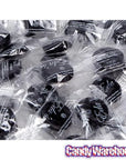 Eda's Sugar Free Hard Candy Drops - Black Licorice Peg Bags: 12-Piece Case