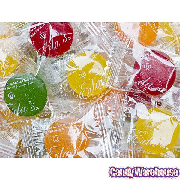 Eda's Sugar Free Hard Candy Drops - Sour Assortment: 2LB Bag - Candy Warehouse