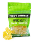 Eddy Edibles Sour Mojito CBD Gummies THC Free 200mg: 10 Gummy Bears