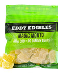 Eddy Edibles Sour Mojito CBD Gummies THC Free 600mg: 30 Gummy Bears
