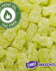Eddy Edibles Sour Mojito CBD Gummies THC Free 600mg: 30 Gummy Bears
