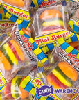 Efrutti Gummy Mini Burgers Candy: 60-Piece Box