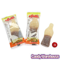 Efrutti Gummy Sour Cola Bottles - Wrapped: 80-Piece Box - Candy Warehouse