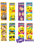 Emoji Character Candy Sticks 2-Packs: 100-Piece Bag