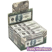 Espeez 100 Dollar Bill Milk Chocolate Bars: 24-Piece Box - Candy Warehouse
