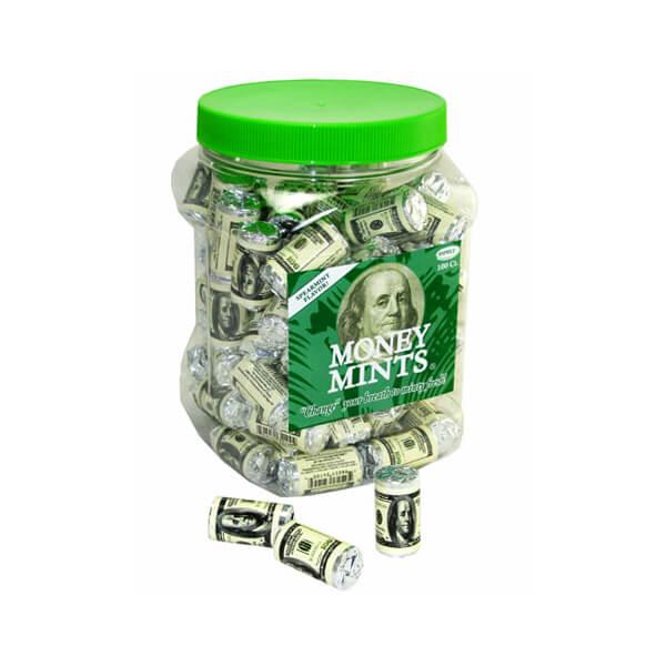 Espeez Money Mints Rolls: 100-Piece Tub - Candy Warehouse