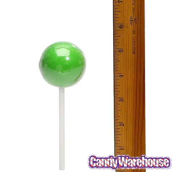 Espeez Paintball Pops Giant Jawbreaker Suckers Green 12Piece Bag