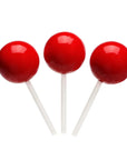 Espeez Paintball Pops Giant Jawbreaker Suckers - Red: 12-Piece Bag