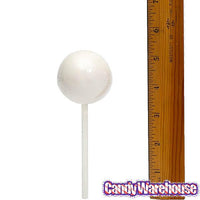 Espeez Paintball Pops Giant Jawbreaker Suckers - White: 12-Piece Bag - Candy Warehouse