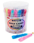 Espeez Rock Candy Crystal Sticks - Assorted: 36-Piece Tub