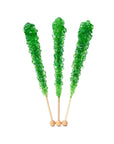 Espeez Rock Candy Crystal Sticks - Green: 36-Piece Tub