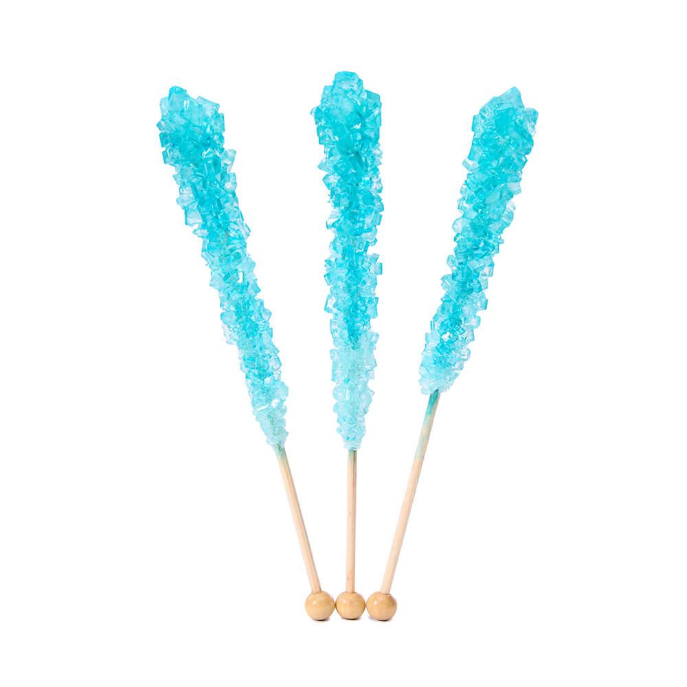Espeez Rock Candy Sticks - Light Blue: 36-Piece Tub | Candy Warehouse