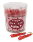 Espeez Rock Candy Crystal Sticks - Red: 36-Piece Tub
