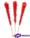 Espeez Rock Candy Crystal Sticks - Red: 36-Piece Tub
