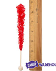 Rock Candy Crystal Sticks - USA Colors Assortment: 12-Piece Box