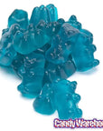 European Style Gummy Bears - Blue Raspberry: 2LB Bag