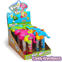 Fan Pop Suckers: 12-Piece Box - Candy Warehouse
