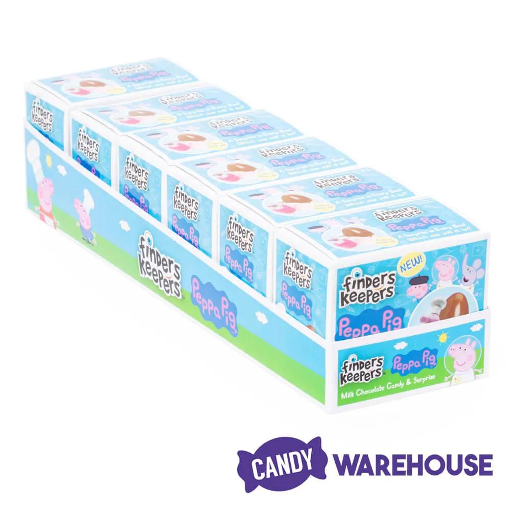 Finders Keepers Peppa Pig Milk Chocolate Egg: 6-Piece Box – Candy