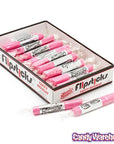 Flipsticks Nougat Taffy Candy - Strawberry: 48-Piece Caddy