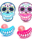 Flix Candy Day of the Dead Sweet Skull Lip Pops Candy Packs: 12-Piece Display