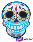 Flix Candy Day of the Dead Sweet Skull Lip Pops Candy Packs: 12-Piece Display