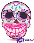 Flix Candy Day of the Dead Sweet Skull Lip Pops Candy Packs: 12-Piece Display