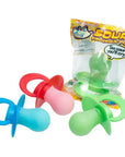 Flix Candy Sour Baby Pacifier Lollipops: 24-Piece Box