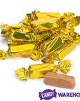Foiled Caramel Candy - Gold: 180-Piece Bag