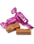 Foiled Caramel Candy - Hot Pink: 180-Piece Bag