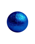 Foiled Milk Chocolate Balls - Royal Blue: 2LB Bag