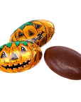 Foiled Milk Chocolate Pumpkin Heads: 36-Piece Display