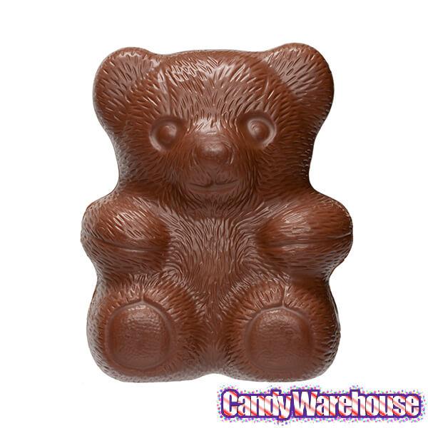 Foiled Milk Chocolate Teddy Bear - Candy Warehouse