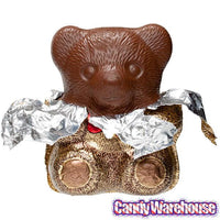 Foiled Milk Chocolate Teddy Bear - Candy Warehouse