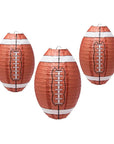 Football Paper Lanterns: Set of 3
