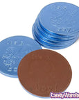 Fort Knox It's a Boy Foiled Milk Chocolate 4-Inch Medallions: 20-Piece Box
