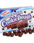 Fudge Brownie Cookie Dough Bites Theater Size Packs: 12-Piece Box