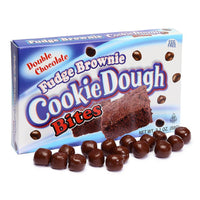 Fudge Brownie Cookie Dough Bites Theater Size Packs: 12-Piece Box - Candy Warehouse