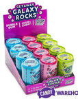 Getaway Galaxy Rocks Bubble Gum Cans: 12-Piece Box