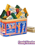 Ghirardelli Milk Chocolate Squares 18-Piece Cable Car Tins: 6-Piece Case