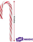 Giant Candy Cane: 1-Pound Peppermint Big Candy Cane