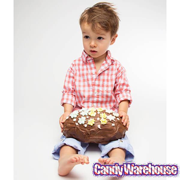 Giant Decorated 5-Pound Coconut Cream Egg - Candy Warehouse