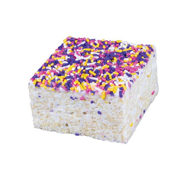 Giant Rice Crispy Treats - Spring Sprinkles: 6-Piece Box - Candy Warehouse